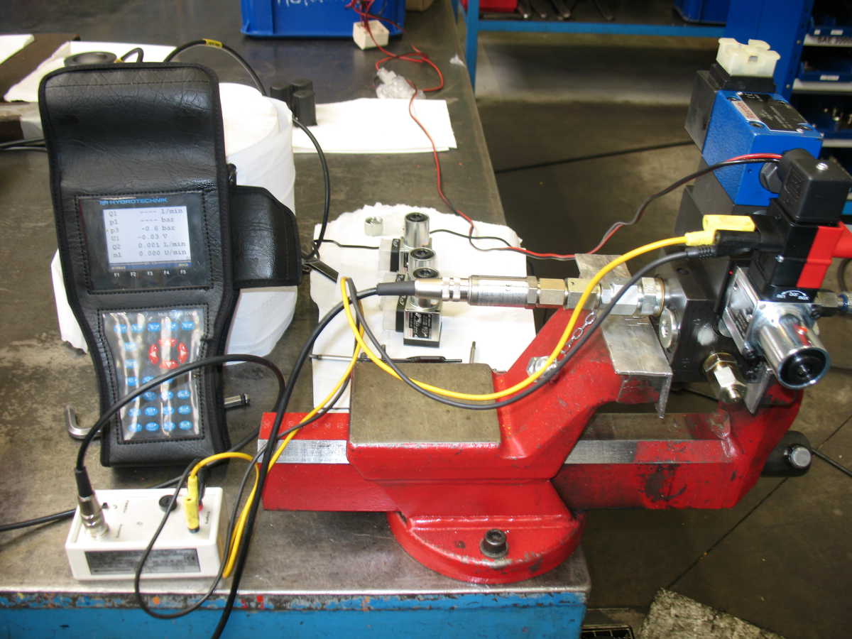 Drukschakelaar testen nieuwbouw verkoop afstellen hydraulisch ventiel drukschakelaar